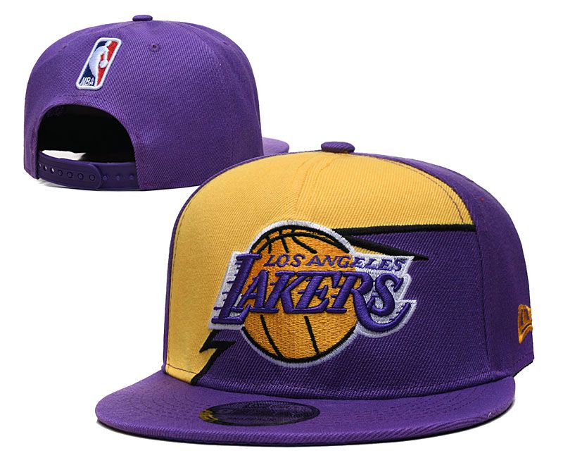Cheap 2021 NBA Los Angeles Lakers Hat GSMY926
